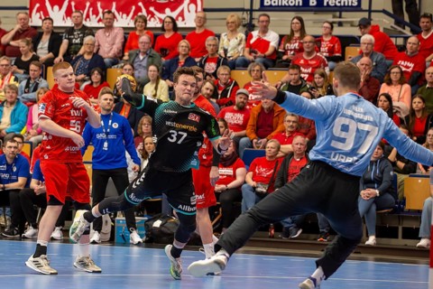 26.04.2024, 2. HBL (German Handball League), Matchday 30: Owl Ludwigshafen vs TuSEM Essen (Final