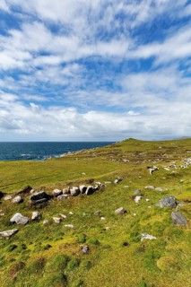 Panoramic Atlantic Drive, coastline, southern Achill Island, Mayo, Wild Atlantic Way, Atlantic
