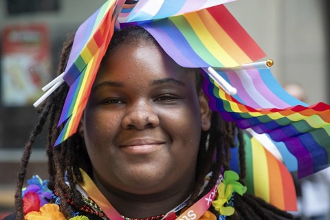 Detroit, Michigan USA - 8 June 2025 - Gay, lesbian, bisexual, and transgender activists and their