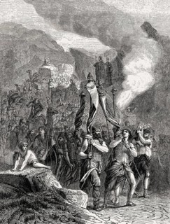 Joshua and the Israelites on the way to the Promised Land, Book of Joshua, Old Testament