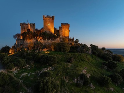 The impressive eighth-century Moorish castle of Almodóvar del Río perches high above the