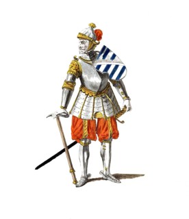 Historical clothing, fashion over time, Albrecht the Brave, Albertus Animosus, born 31 July 1443,