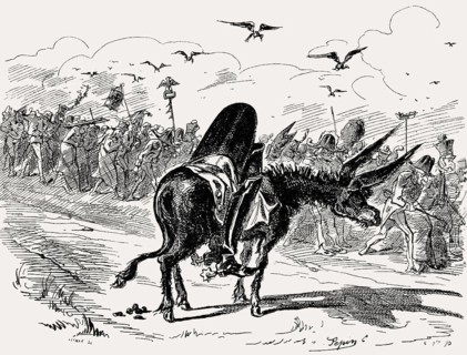 Caricature about the Franco-Prussian War