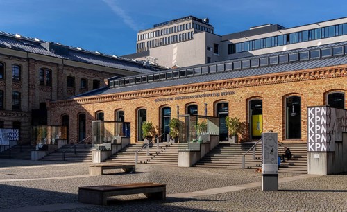 KPM, grounds and group building of the Königliche Porzellan-Manufaktur, Wegelystraße, Berlin,