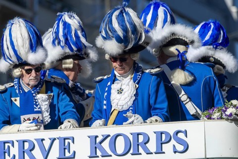 Jecken, Rosenmontag, Carnival, Cologne, Rhineland, North Rhine-Westphalia, Germany