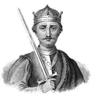 Portait of William I, ca. 1028 - 1087, known as William the Conqueror, the first Norman King of