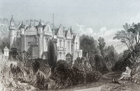 Abbotsford House in der Nähe von Melrose, Südschottland, Sir Walter Scott, 1. Baronet von