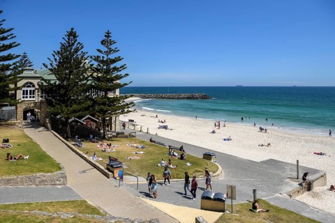 Cottlesloe Beach, Freemantle, Western Australia, Australia