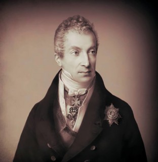 Portrait of Prince Klemens Wenzel von Metternich, 1773-1859, statesman in Imperial Austria, digital