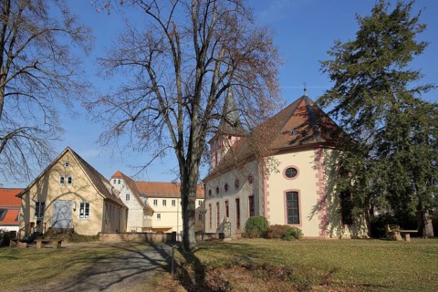 Castle Church, Bad König, Odenwald, Hesse, Germany
