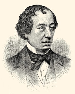 Benjamin Disraeli, 1st Earl of Beaconsfield, 1804 - 1881, a British statesman and novelist