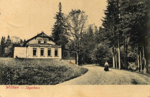 Historical postcard, picture postcard, Wilthen, Saxony, Germany, digitally enhanced reproduction of