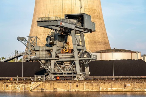 The Heyden power plant, coal-fired power plant, which was shut down in July 2021 and kept as a grid