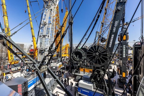 BAUMA Munich, 34th World's Leading Trade Fair for Construction Machinery, Building Material