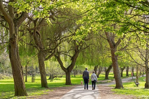 Riverside Heritage Trail, Stratford-upon-Avon, Warwickshire, England, United Kingdom