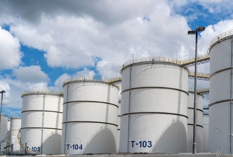 HES Botlek Tank Terminal, tank logistics for various petroleum products, such as petrol, paraffin,