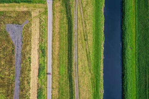 Bottrop, North Rhine-Westphalia, Germany - The Emscher has been completely free of wastewater since