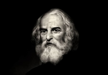 Henry Wadsworth Longfellow, 1807 – 1882, American poet, digitally edited according to a painting by