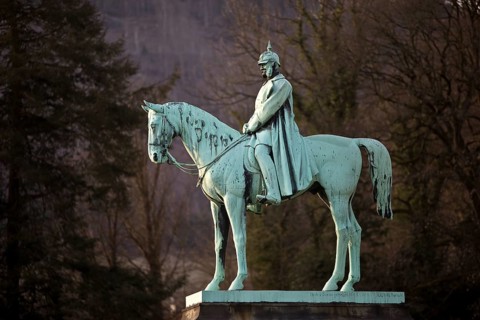 Equestrian statue of William I or William the Great, Imperial Palace of Goslar, UNESCO World
