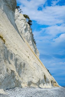 Möns Klint, the chalk cliffs of Mön, Mön Island, Denmark, Scandinavia