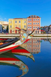 Moliceiro boats, Aveiro, Portugal