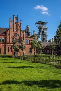 Dortmund, North Rhine-Westphalia, Germany - LWL-Industriemuseum Zeche Zollern. The Zollern Colliery