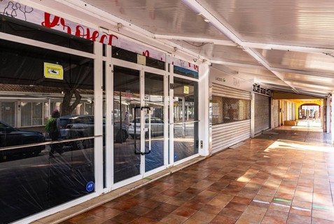 Retail, shops not yet open, pre-season in Cala Rajada, Balearic Islands, Majorca, Spain