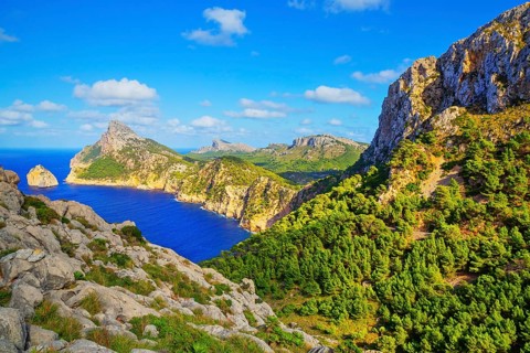 Formentor cape, Mallorca, Balearic Islands, Spain