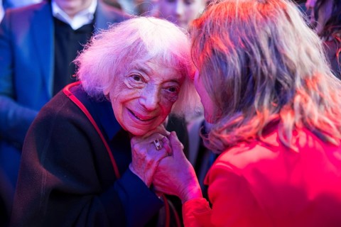 Margot Friedländer (Holocaust survivor) at the Federal President's Citizens' Festival in Bellevue