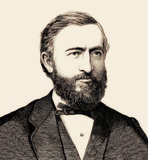 Johann Philipp Reis, 1834 – 1874, German scientist and inventor, digital edited