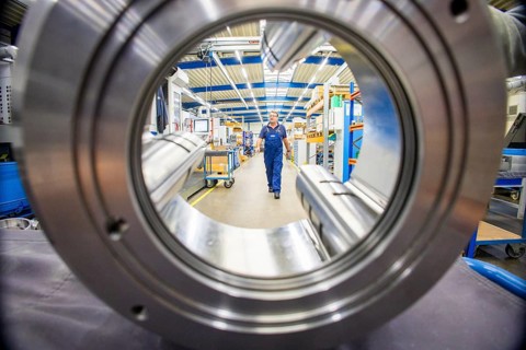 Saxony's Minister of Economic Affairs Panter visited four companies in the Saxon security and