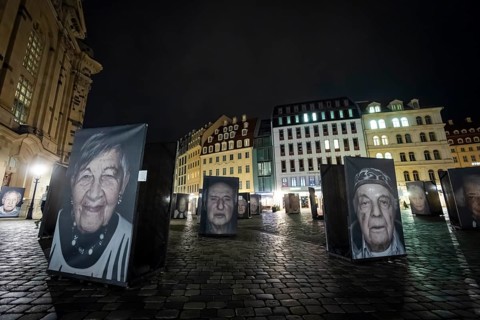 Exhibition, Against Forgetting, The photographer and filmmaker Luigi Toscano portrayed Holocaust