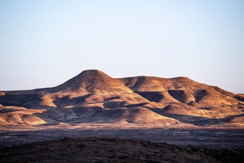 Rocky, barren landscape, Naukluft Mountains, Namib-Naukluft Park, Hardap, Namibia
