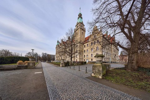 New Town Hall Hanover, architect Hermann Eggert, architectural style Neo-Renaissance, architectural