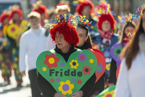 Jecken, Kölner Schull- un Veedelszöch, carnival, Cologne, Rhineland, North Rhine-Westphalia,