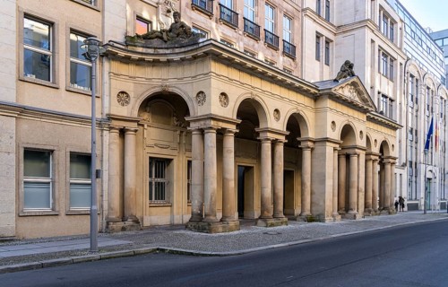 Federal Ministry of Justice, Mohrenstraße in Berlin Mitte, Germany