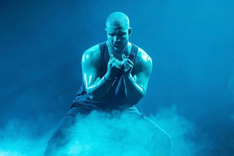 Rapper Drake (Aubrey Drake Graham) live in the Mercedes-Benz Arena in Berlin on 9 March 2017