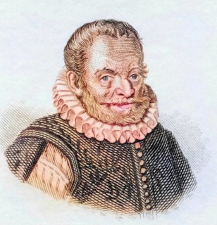 Charles De L'ecluse, L'escluse, or Carolus Clusius, 1526 to 1609, Seigneur De Watenes. Flemish