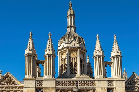 Gatehouse, Kings's College, Cambridge, England, Great Britain