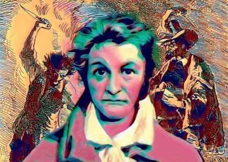 Ernst Theodor Amadeus Hoffmann, or E. T. A. Hoffmann, 1776 - 1822, German Romantic author of