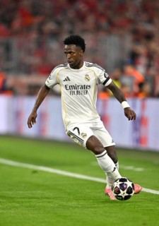 Vinicius Junior Real Madrid (07) Action on the ball Football UEFA Champions League CL Allianz