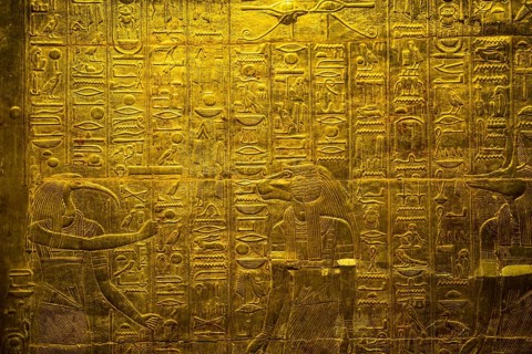 Pharaoh Tutankhamun's gold treasure, the Grand Egyptian Museum, Grand Egyptian Museum, GEM, Giza,
