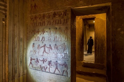 Tomb of Ptahhotep, Sakkara, Saqqara, UNESCO World Heritage Site, Memphis, Cairo, Egypt