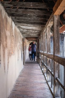 The historic rampart of the completely preserved, approx. 2.7 kilometers long city wall in the old