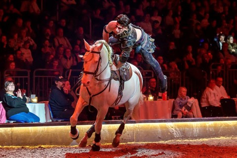 Cavalluna, horse show on Gateway to the Otherworld tour in Berlin's Uber Arena on 17.01.2026