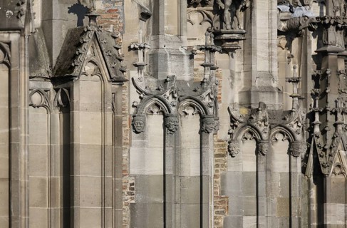 Ulm Minster the south side, Ulm, Baden-Württemberg, Germany