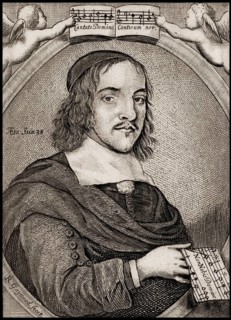 Portrait of John Playford, 1623–1686, a London bookseller, publisher of books on music theory,