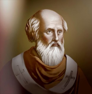 Pope Adeodatus II, c.621 – 676, bishop of Rome from 672 to 676