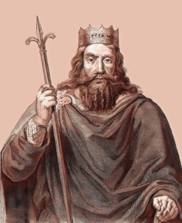 Clovis, Chlodovechus, Chlodwig I., Chlodowech, 466-511, King of the Franks of the Merovingian