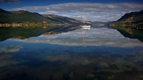 Europe, Scotland, Great Britain, England, landscape, Loch Duich, Dornie